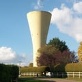 ex-Site Connexion FM , château d' eau la Jacqueminiére Courtenay
