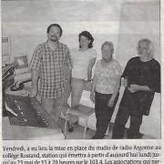 Radio Argonne (station éphémère) 2009
