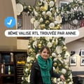 Anne , gagnante de la Valise RTL à Orléans , le 8 déc. 2025