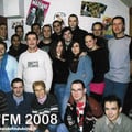 l'équipe en 2008 dans ses anciens studios, rue de Glatigny