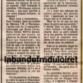 article de presse Publi7 du 30 aout 1983