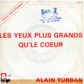 pochette de disque avec tampon-encreur SUN 7.(1984)