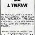 Publicité fin 1983